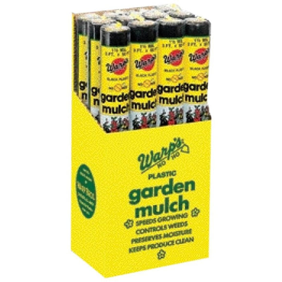 WARP'S NO-HOE GARDEN MULCH 1.5 MIL