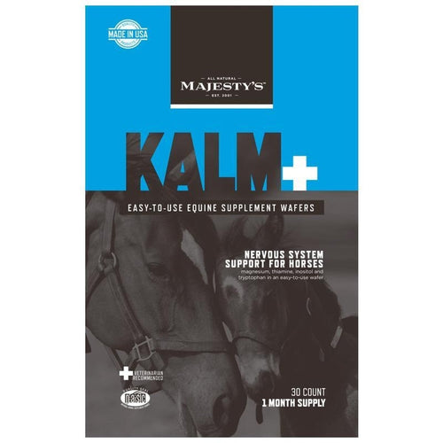 MAJESTY'S KALM+ WAFERS FOR NERVE SUPPORT (30 CT, PEPPERMINT)