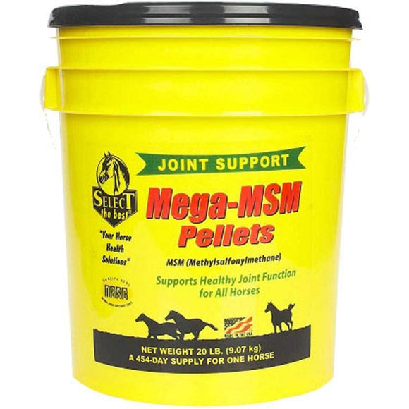 SELECT THE BEST MEGA-MSM PELLETS JOINT SUPPORT