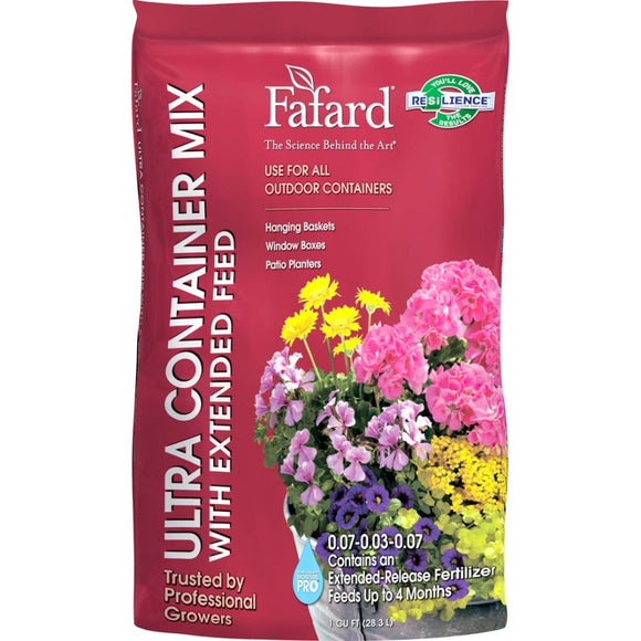 Fafard Ultra Container Mix With Extended Feed