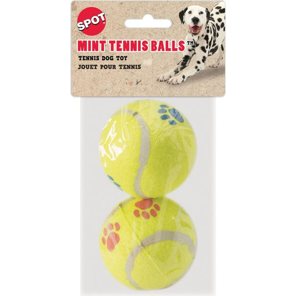 SPOT PAW PRINT TENNIS BALLS