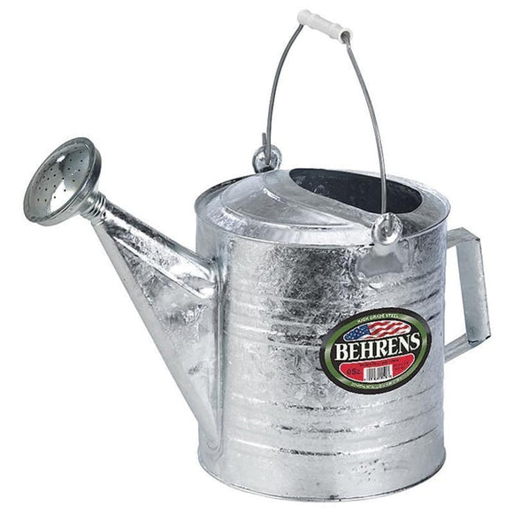 HOT DIPPED STEEL WATERING CAN (2 GALLON, STEEL)