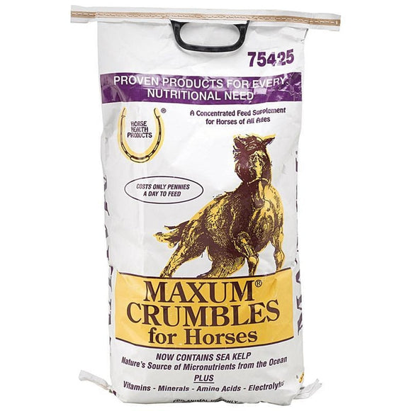 HORSE HEALTH PRODUCTS MAXUM CRUMBLE FEED SUPPLEMENT FOR HORSES