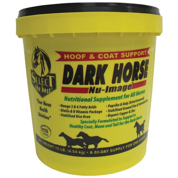 SELECT THE BEST DARK HORSE NU-IMAGE HOOF & COAT SUPPORT