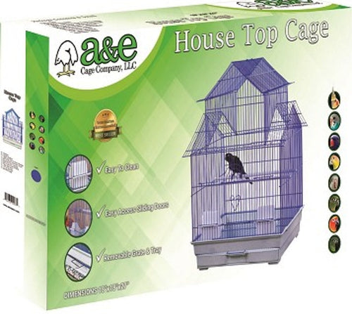 A&E HOUSE TOP BIRD CAGE