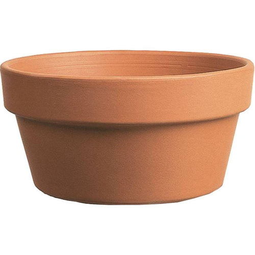 SOUTHERN PATIO HALF POT CLAY