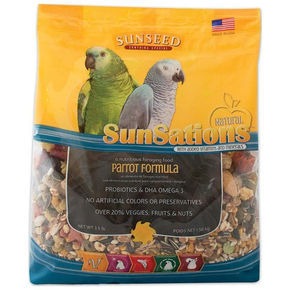 SUNSATIONS NATURAL PARROT FORMULA