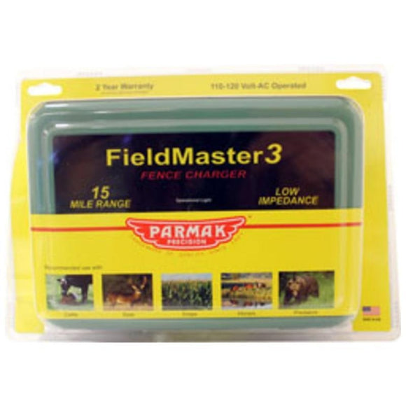 PARMAK FIELDMASTER3 FENCE CHARGER