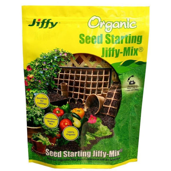 Jiffy Natural and Organic Seed Starting Jiffy- Mix