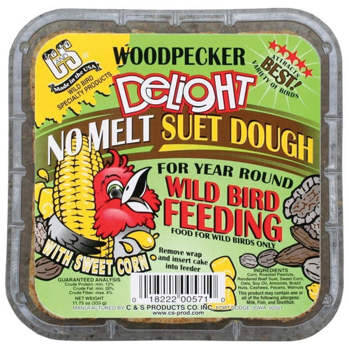 C&S Woodpecker Delight No Melt Suet Dough